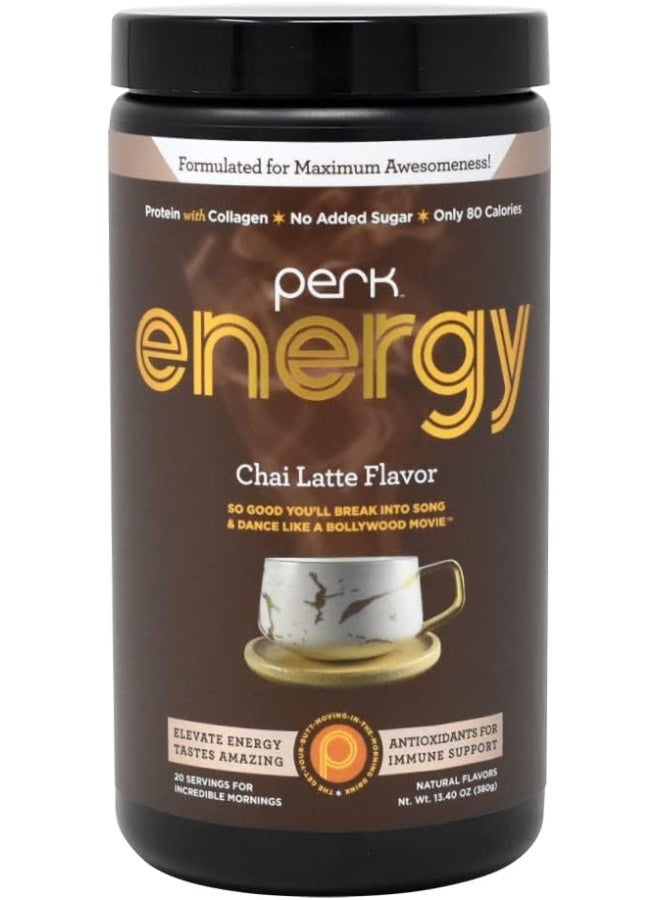Perk Energy - Chai Flavored Beverage Mix - Image 1